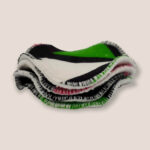 Wasbare face pads in African style made by PAS CREATIONS