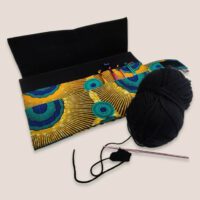 Needle case in African style made by PAS CREATIONS