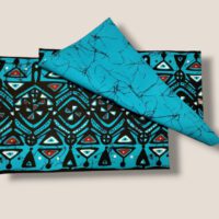 Dubbelzijdige placemat in African style made by PAS CREATIONS